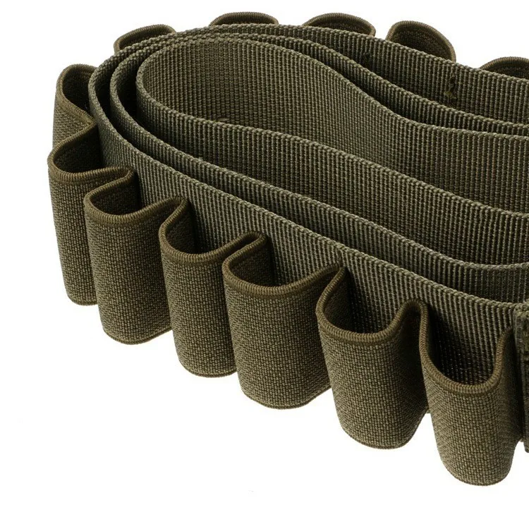 Cinturón porta cartuchos de caza para rifle con bandolera hombro - imagen 4