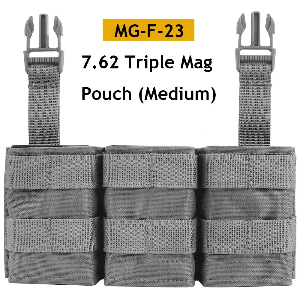 Bolsa táctica Fast 7,62 para Airsoft, M4, AK47, Triple bolsa de inserción Mag para LV119, FSCK, AVS, FCPC, chaleco de caza táctico - imagen 3