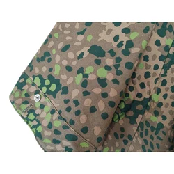 Capa táctica de caza camuflaje guisante alemana DOT44 para exteriores