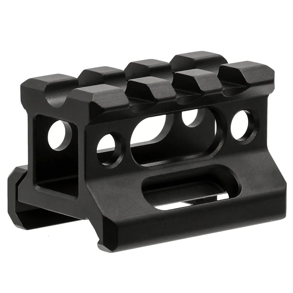 Soporte elevador Picatinny de 3 ranuras, soporte de Base elevador de alcance, soporte adaptador de 20mm, montaje de perfil alto de 1 "para accesorio de pistola de riel Picatinny