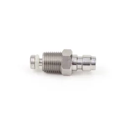 Boquilla de llenado HPA con enchufe rápido acero inoxidable