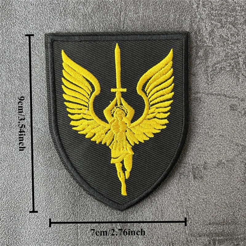 Parche del ejército bordado ruso, insignia de moral táctica, parche militar con gancho, pegatinas para mochila para ropa - imagen 5