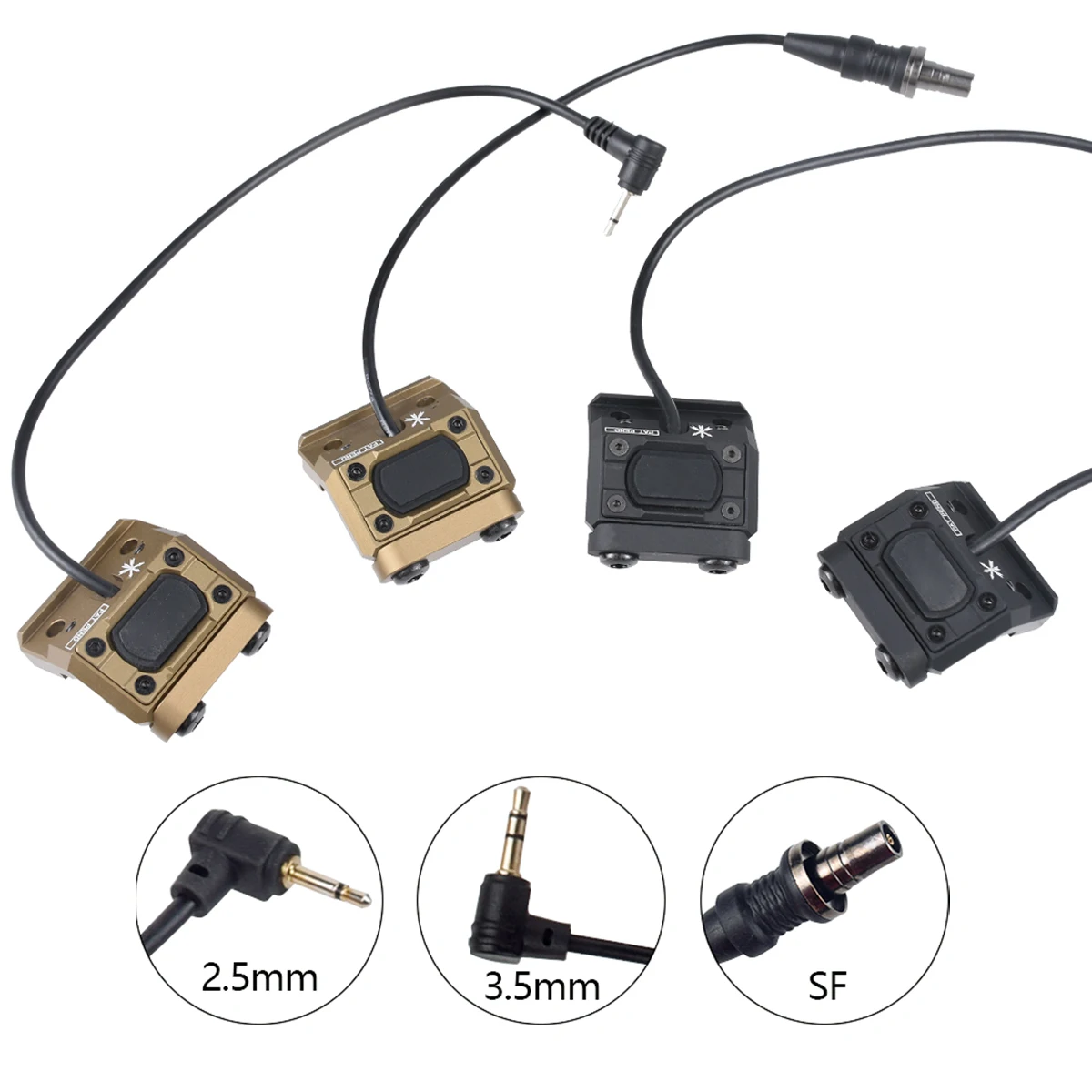 Linterna Surefire M300 M600 con unidad Modbutton Lite interruptor de presión 20mm Rail Rifle Airsoft M600C M600B luz LED exploradora - imagen 4