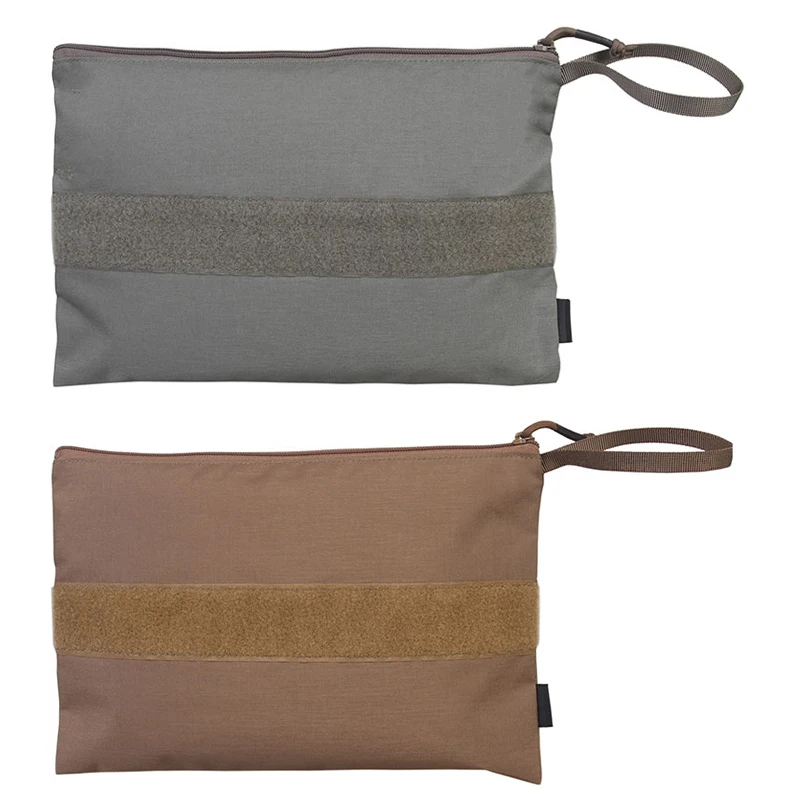 Emersongear, bolsa portátil de bolsillo para archivos de 13 pulgadas X 9 pulgadas, bolsa con bucle y aro, juego de caza Airsoft, negocios al aire libre, vida diaria EM9328 - imagen 2