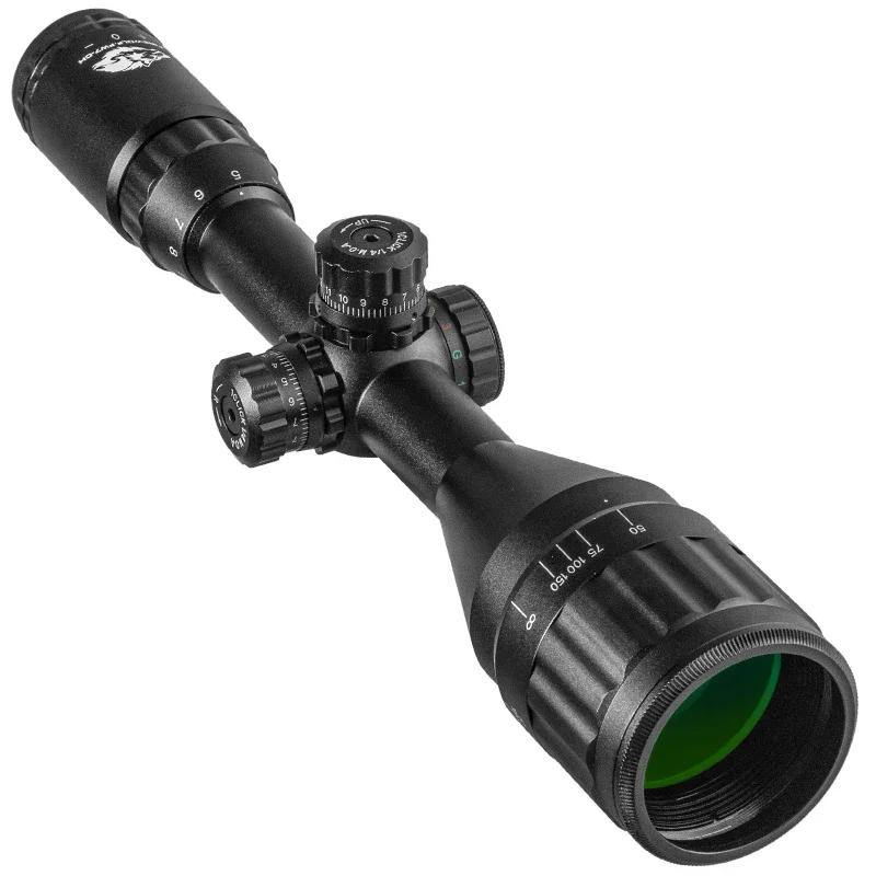 Fire Wolf Mira Telescópica 3-9X50 Punto Iluminado para Rifle - imagen 2