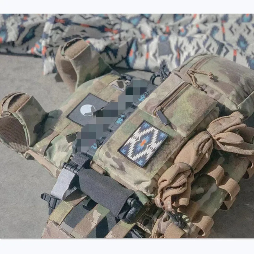 BlackCanyonSystems-Parche bordado, insignia táctica, brazalete tejido para ropa, decoración de mochila - imagen 5