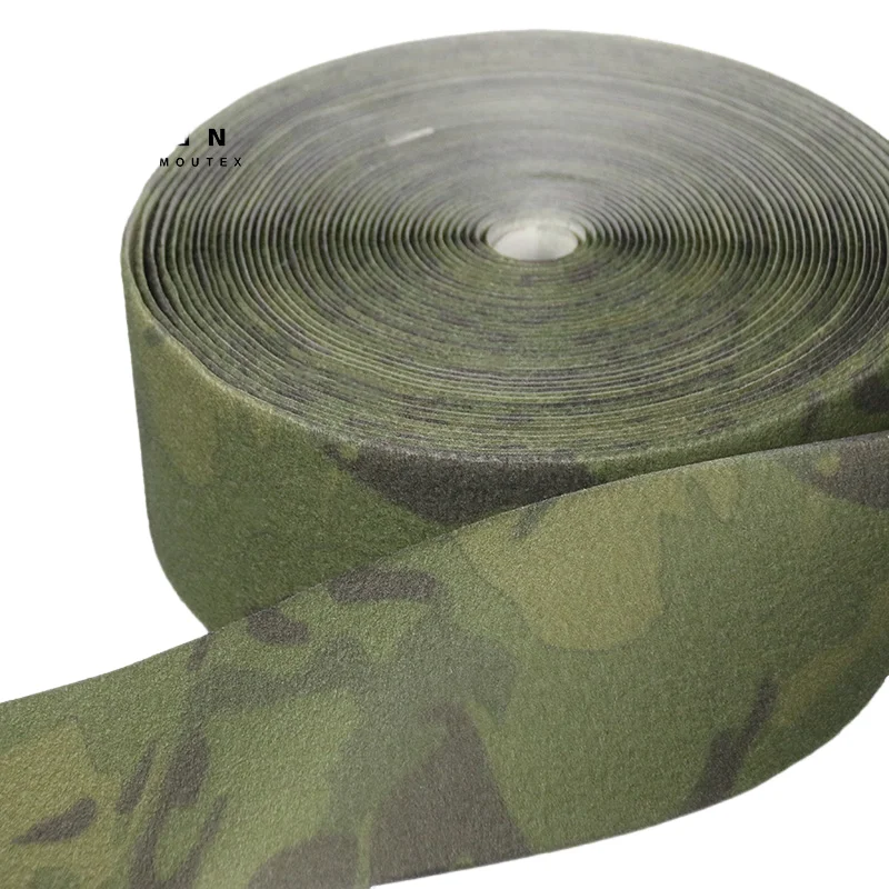 MC camuflaje cara de lana mágica sin tira adhesiva, ropa, mochila, cubierta de casco, chaleco táctico, 10cm - imagen 5