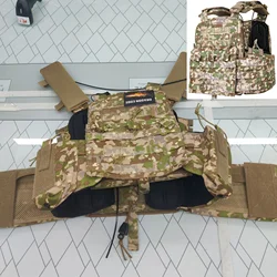 Chaleco táctico CPC estilo CP camuflaje Flecktarn para paintball