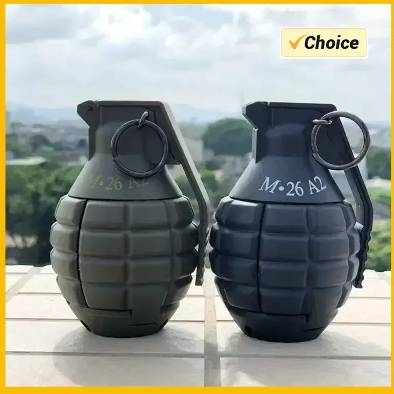 F1/3PCS M26a2 Modelo de Granada de Nylon Juguete de Granada de Explosión, Modelo de Granada Airsoft, Anti-Cadido, Recargable, Bola de Gel, Confeti, Harina - imagen 5