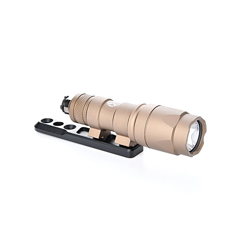 KeyMod-linterna táctica de montaje Offset, Base de luz adaptable para Surefir M300 M600 Scout, compatible con arma, M-LOK - imagen 4