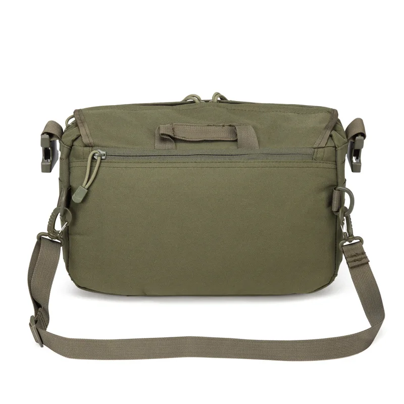 Bolso de viaje táctico molle de nailon con corte láser, bandolera de camuflaje del ejército - imagen 2