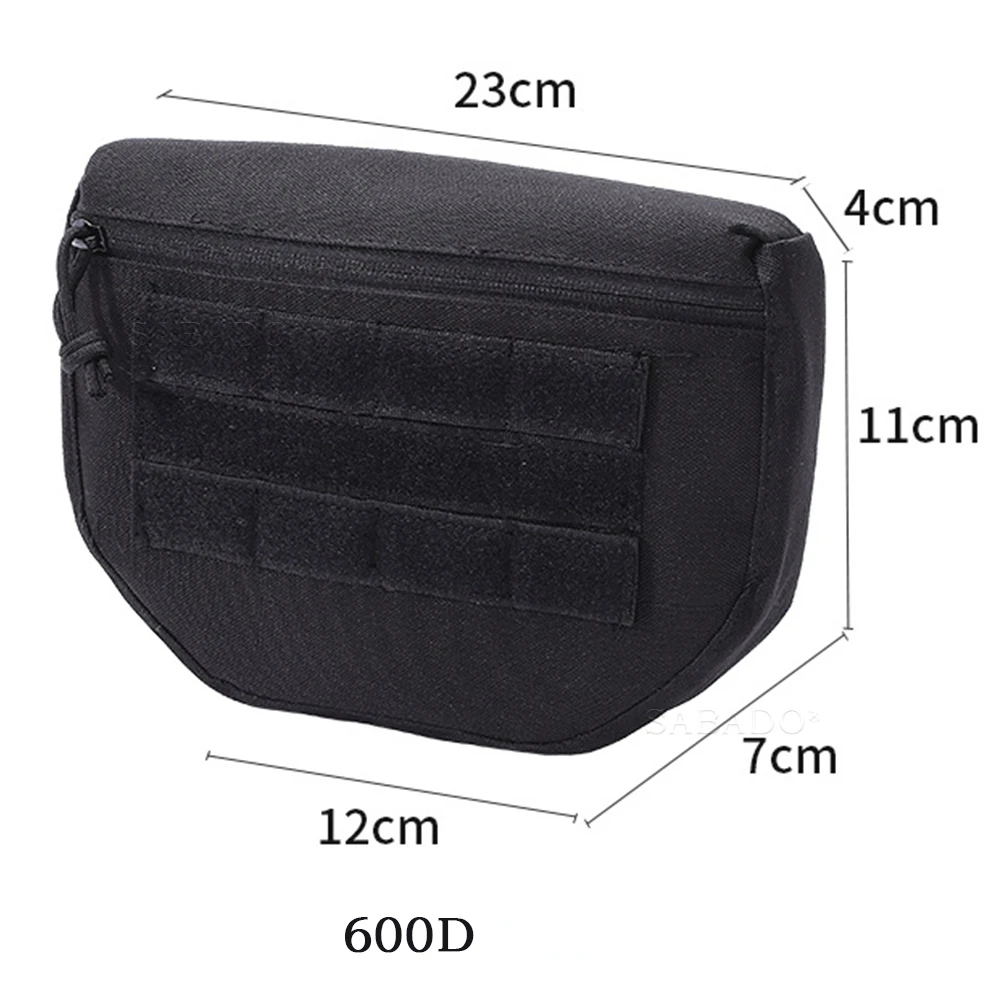 Bolsa táctica para chaleco de caza, riñonera con gancho de correas MOLLE para JPC, CPC, AVS, APC, RRV - imagen 2