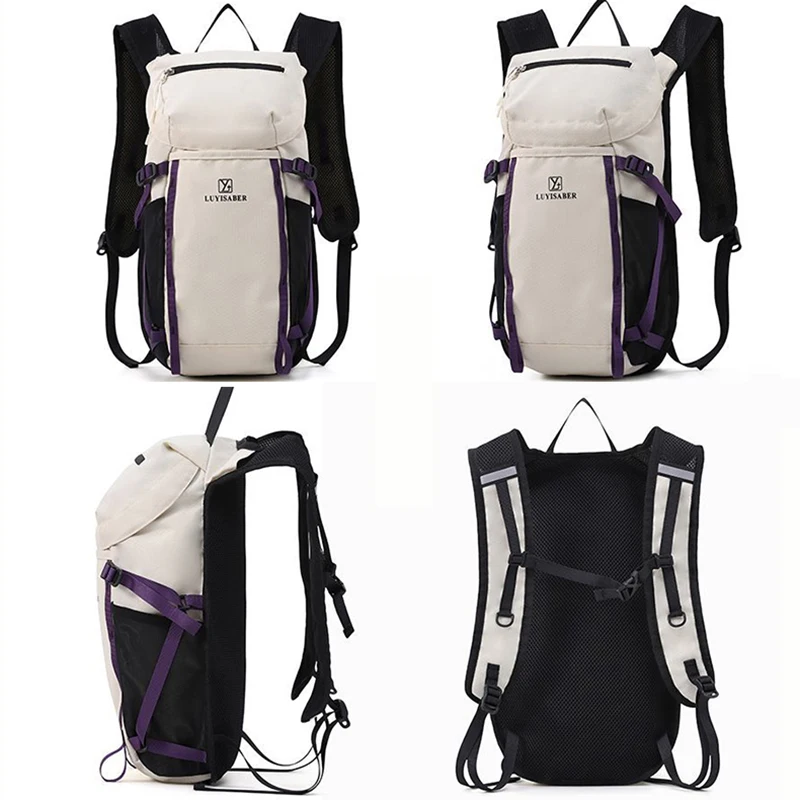 Mochila para ciclismo al aire libre, gran capacidad, viaje, deportes, correr, escalada, senderismo, trotar, hidratación, bolsa de agua, bolsa de entrenamiento de fin de semana - imagen 5