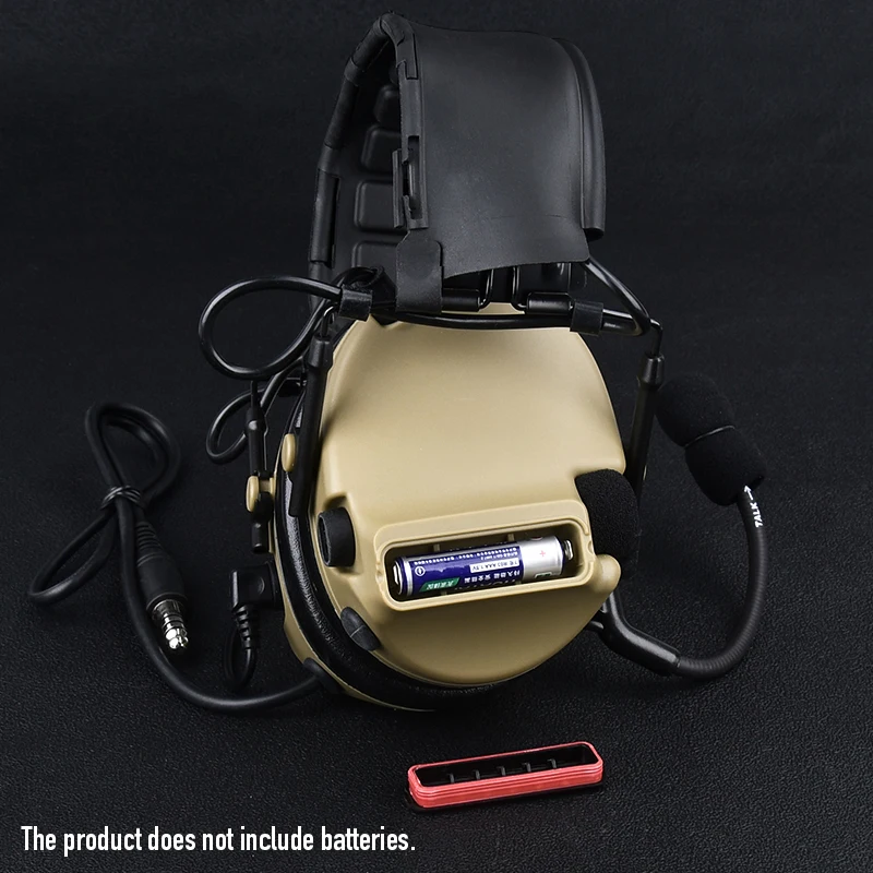 WADSN COMTAC III auriculares tácticos captación activa micrófono con cancelación de ruido comunicación para caza al aire libre protección auditiva - imagen 5