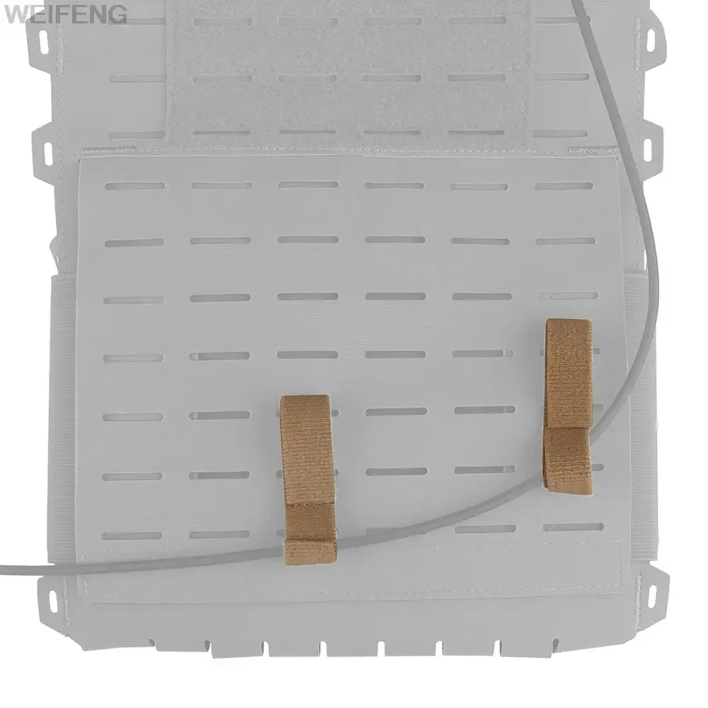 Cable táctico Molle recogido, bridas de cinta, organizador de sujeción recogido de alambre, pegatina mágica, cordón de chaleco, ataduras reutilizables - imagen 3