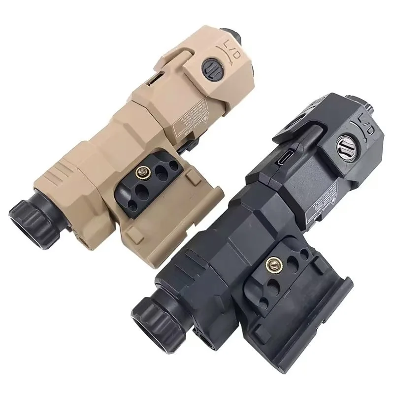 MAWL-C1 de nailon con riel de 20mm, Compatible con caja de batería colgante de conmutación rápida izquierda y derecha, accesorios de caza - imagen 3