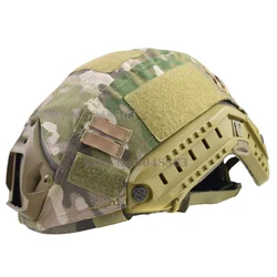 Funda casco táctico reversible camuflaje airsoft para caza