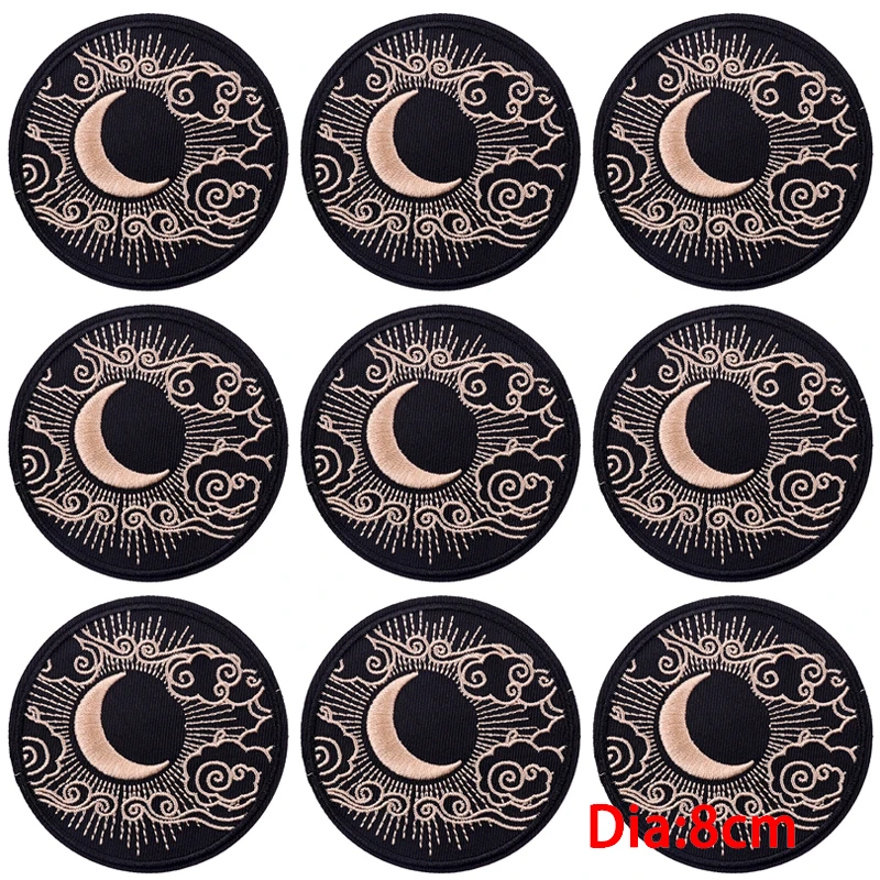 Parche bordado para el coche, pegatinas para planchar en la ropa, aventura al aire libre, 10 unidades por lote - imagen 3