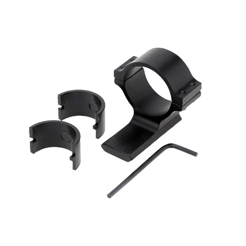 Accesorios para pistola de juguete, anillo de alcance óptico, montaje adaptador de 25,4mm y 30mm de diámetro con riel de 20mm para linterna, herramienta de caza láser de punto rojo - imagen 5