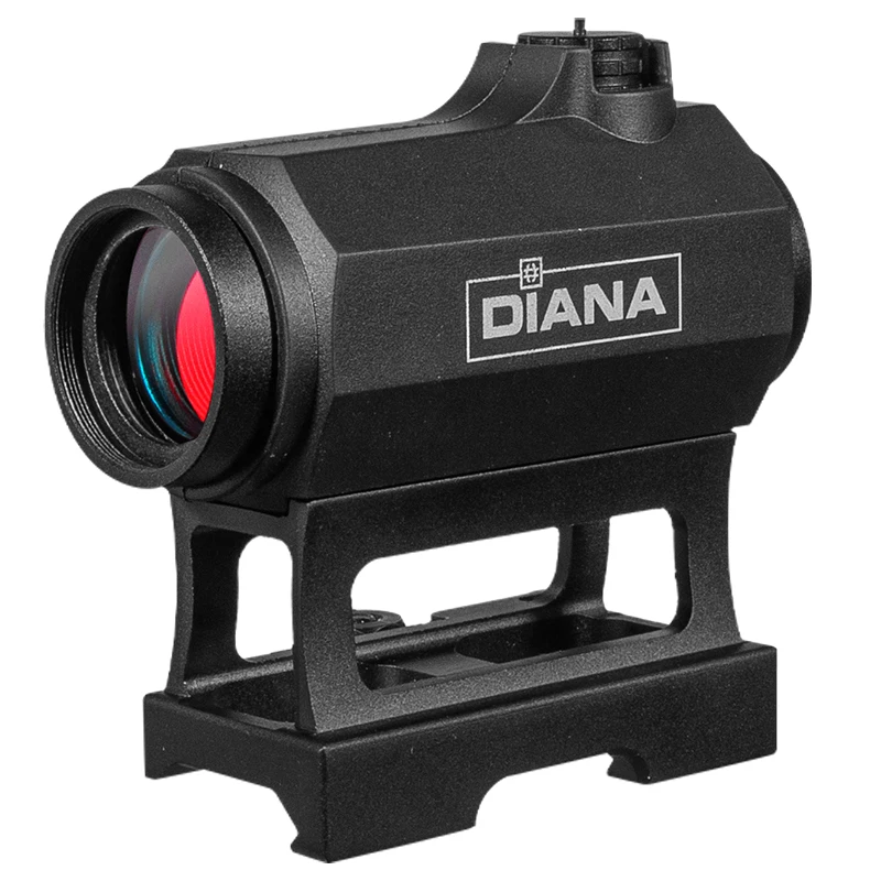 DIANA mira punto rojo retícula iluminada Picatinny co-witness - imagen 2