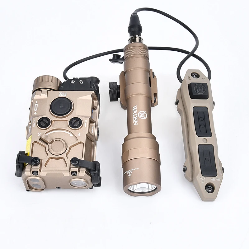 Indicador láser táctico de Metal OGL, linterna LED blanca, luz de explorador de caza, traje de interruptor de Control Dual, rojo, verde, azul, M600/M300 - imagen 5