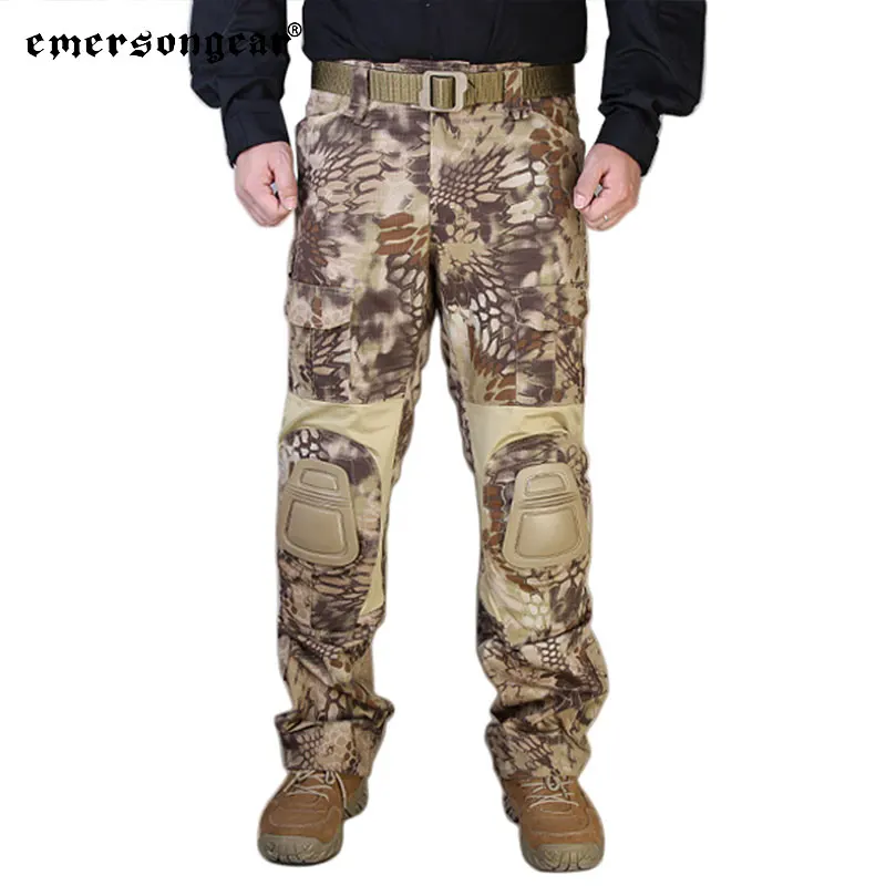 Emersongear G2 pantalones de combate tácticos para hombre pantalones de carga de servicio entrenamiento tiro Milsim caza senderismo deportes al aire libre EM7038 HLD