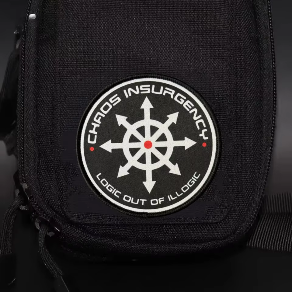 Parche táctico moral SCP velcro gancho y bucle estampado uniforme - imagen 5