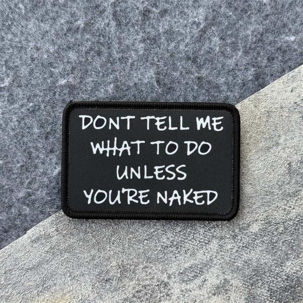 LOOK AWAY KAREN-Parche con insignia de moral divertida, brazalete táctico "Sorry for Being Late", parches de gancho y bucle impresos, pegatinas para mochila - imagen 4