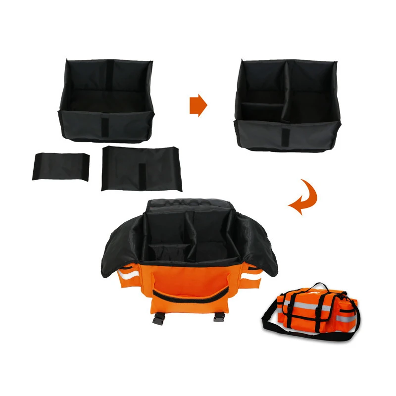 Kits de primeros auxilios vacíos, bolsas de Camping de emergencia médica, Kit de supervivencia, autodefensa, completo, profesional, enfermería, Conjunto grande - imagen 5