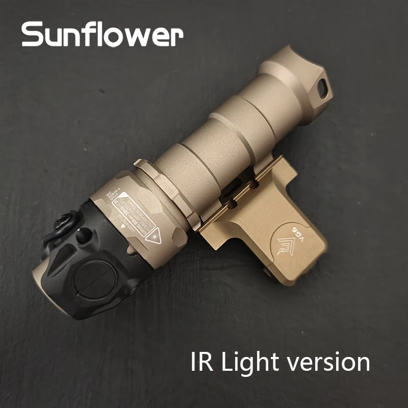 Linterna táctica IR, iluminador de luz KIJI K1-10, iluminación láser infrarroja, luces LED blancas, lámpara de caza Airsoft Picatinny - imagen 5