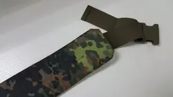 Cinturón táctico MOLLE camuflaje Flecktarn