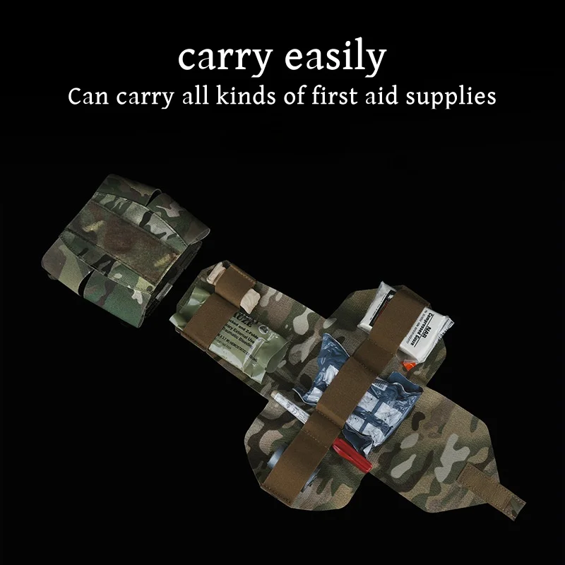 Kit de microtrauma, accesorios para chaleco, botiquín de primeros auxilios TKN, torniquete, hamaca IFAK EDC MOLLE, riñonera - imagen 4