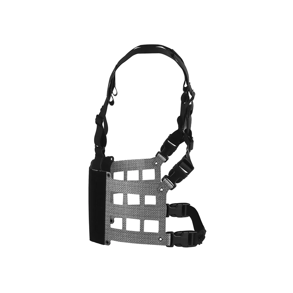 OPHIDIANTAC FC placa de extensión de flanco ligero V2 cinturón torácico sistema de módulo H para placas laterales izquierda y derecha - imagen 5