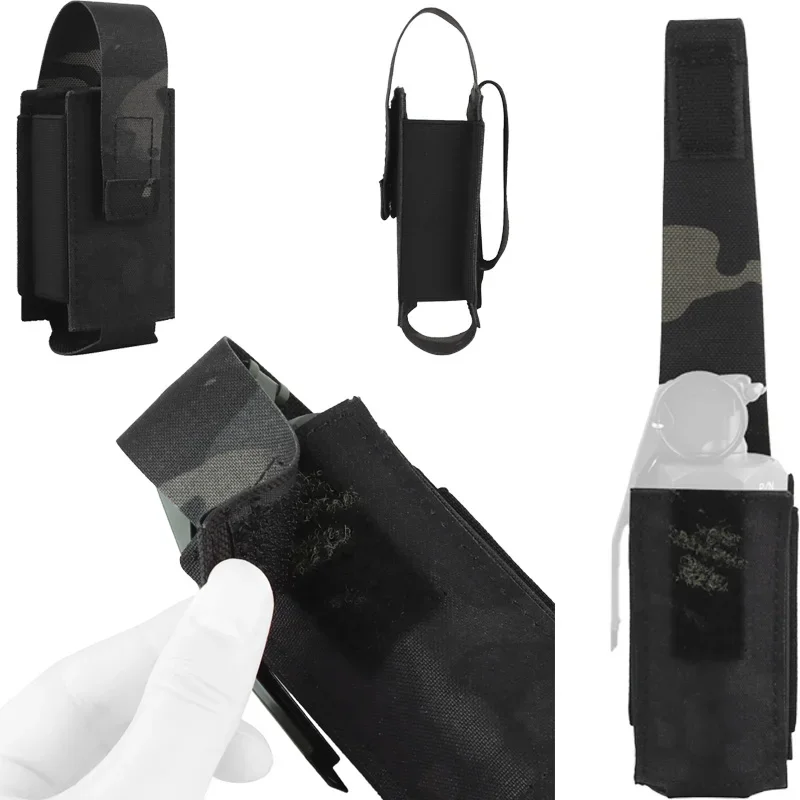 Bolsa táctica Molle linterna organizador equipo al aire libre cintura bolsillo CS para un almacenamiento conveniente - imagen 2