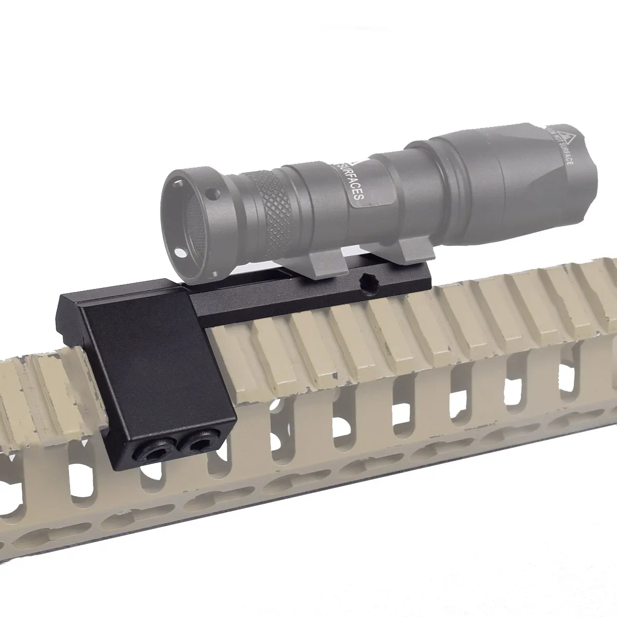 Linterna táctica Airsoft M300 M300C SF, compatible con riel de 20MM, montaje MLOK, KEYMOD, arma Base, caza, explorador, Mini luz LED - imagen 4