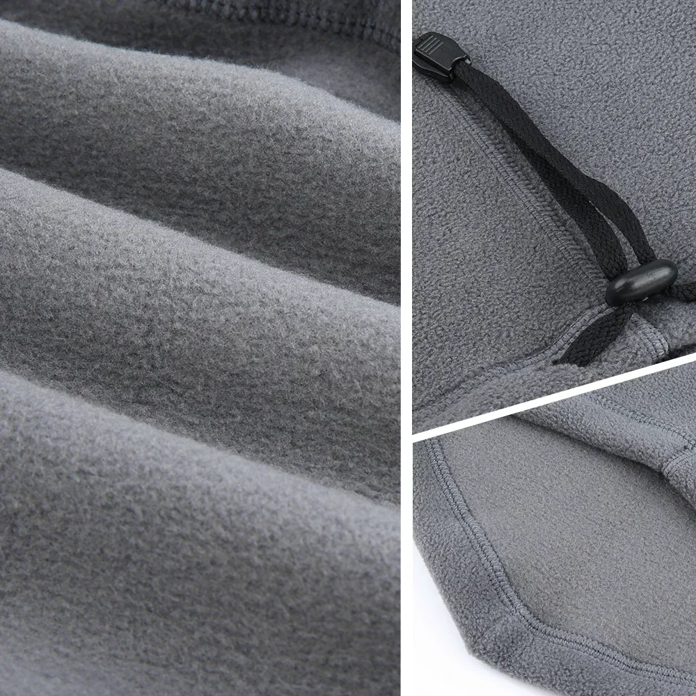 Calentador de cuello para invierno, Bandana térmica, cubierta para la cara, máscara de media lana para senderismo, ciclismo, correr, deporte, bufanda de tubo de esquí, mujeres, hombres y niños - imagen 5