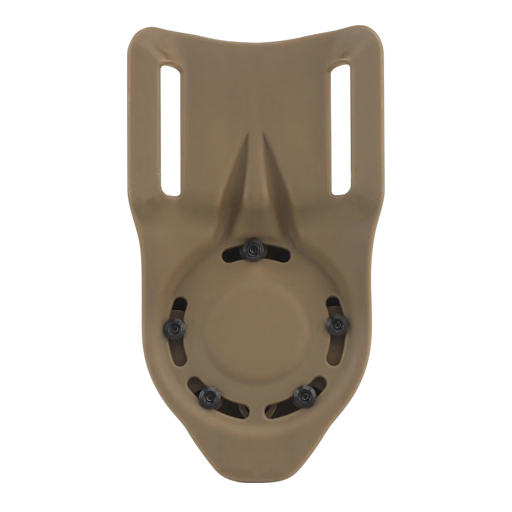 Accesorio de montaje táctico RTI, plataforma de montaje deslizante de cinturón, sistema MOLLE para código G, funda de caza Airsoft - imagen 4