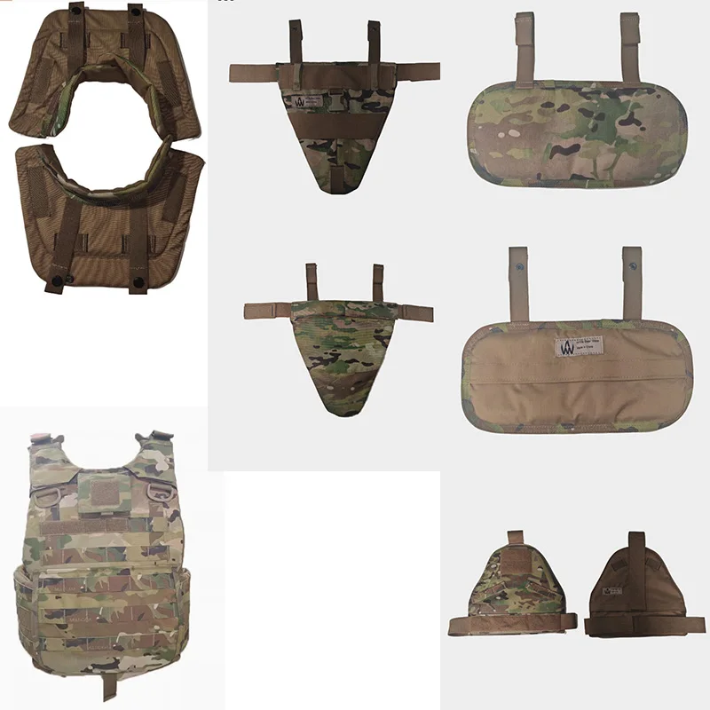 Protector cuello táctico camuflaje para chaleco GEN4 - imagen 5