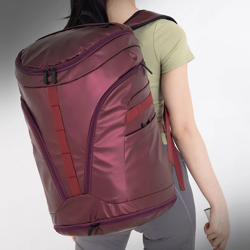 Mochila de escalada, deportes, bádminton, 1-2 raquetas, bolso seco, húmedo, para acampar al aire libre, senderismo, bolsa con zapatos, mochila de baloncesto - imagen 5