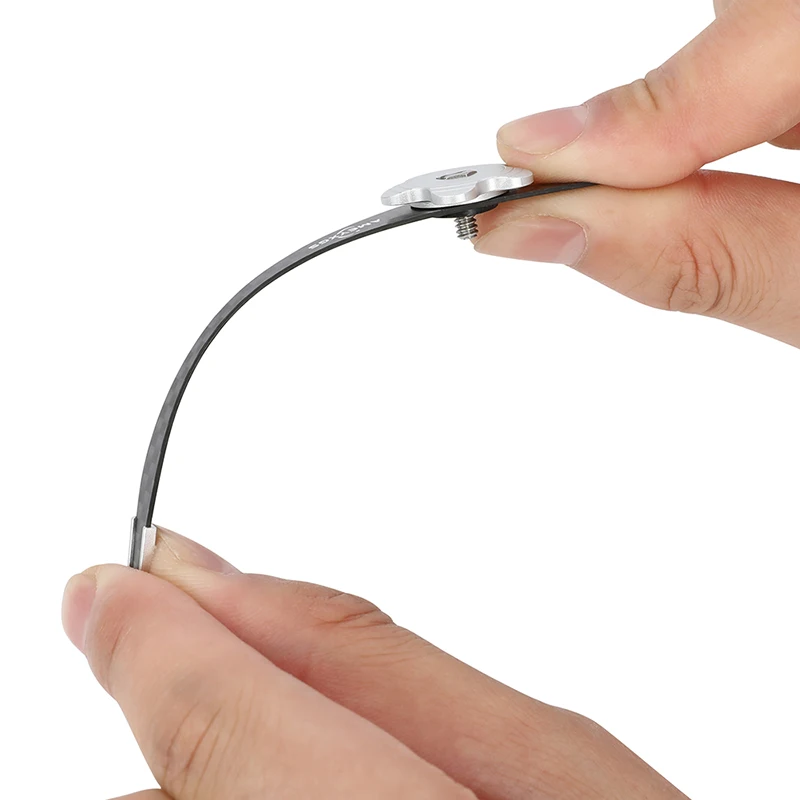 Arco recurvo Clicker hoja de fibra de carbono tiro con arco Clicker hoja de señal longitud de dibujo fija para juego de competición tiro al objetivo - imagen 5