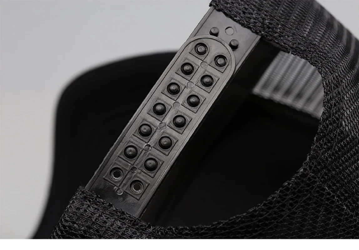 Gorra de béisbol de cabeza grande transpirable de malla de verano - imagen 5