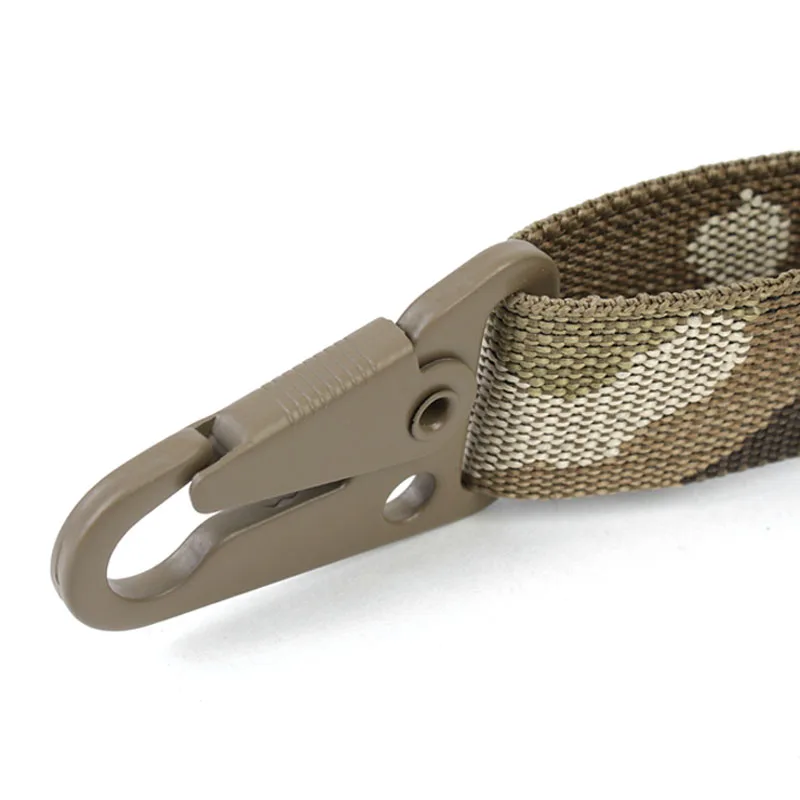 Tirachinas táctico MK II, correa de eslinga con hebilla de acero de ajuste rápido de doble punto para exteriores, nuevo - imagen 5