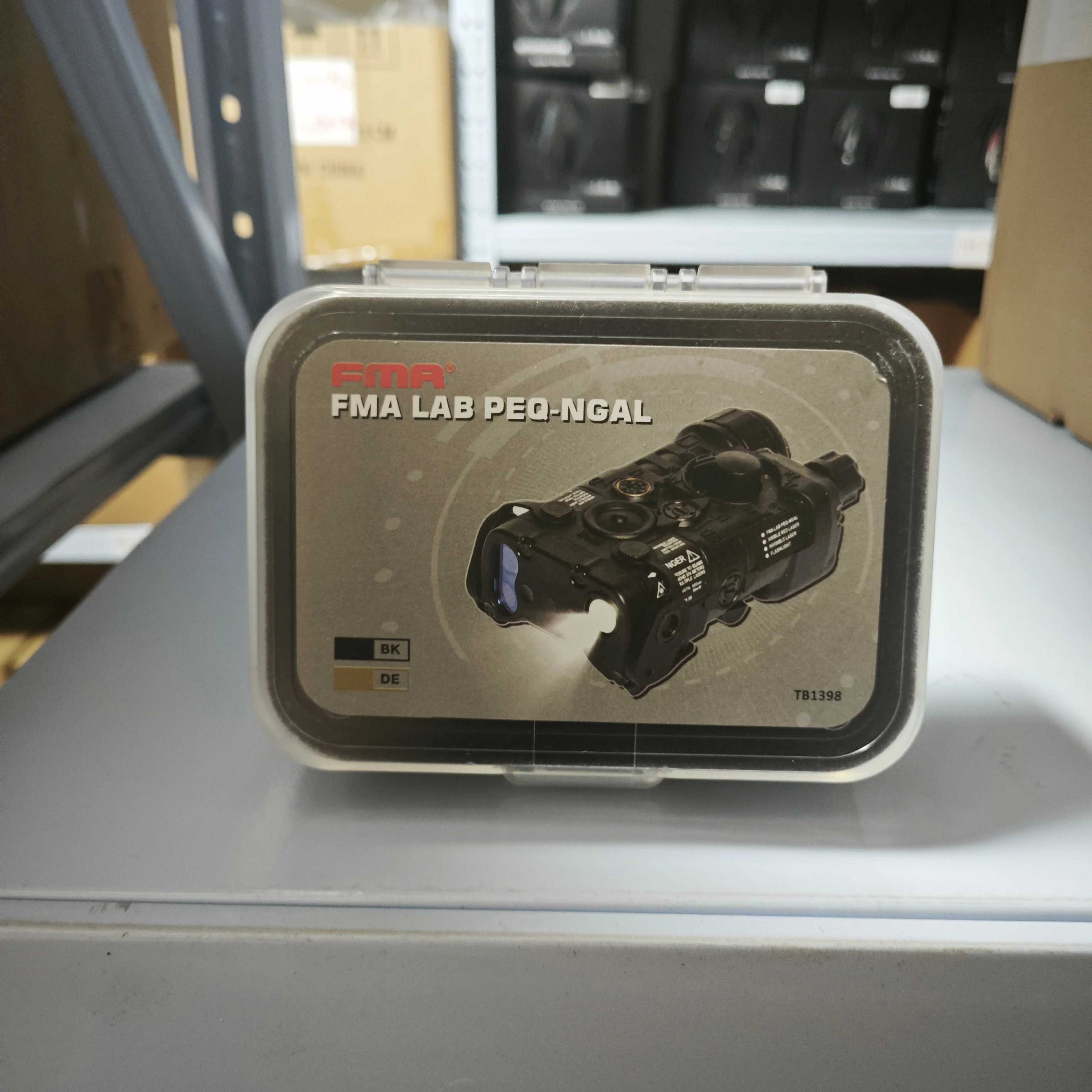 10 Uds FMA LAB PEQ-NGAL versión de nailon láser de puntería de próxima generación láser rojo + luz LED blanca con láser IR TB1398 - imagen 4