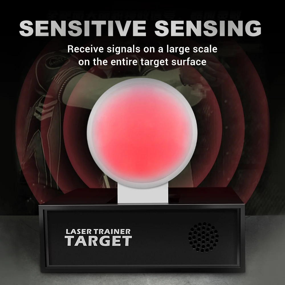 Objetivos láser de fuego seco para entrenador de tiro, entrenamiento láser electrónico, práctica de tiro, objetivo reactivo, reinicio automático - imagen 4