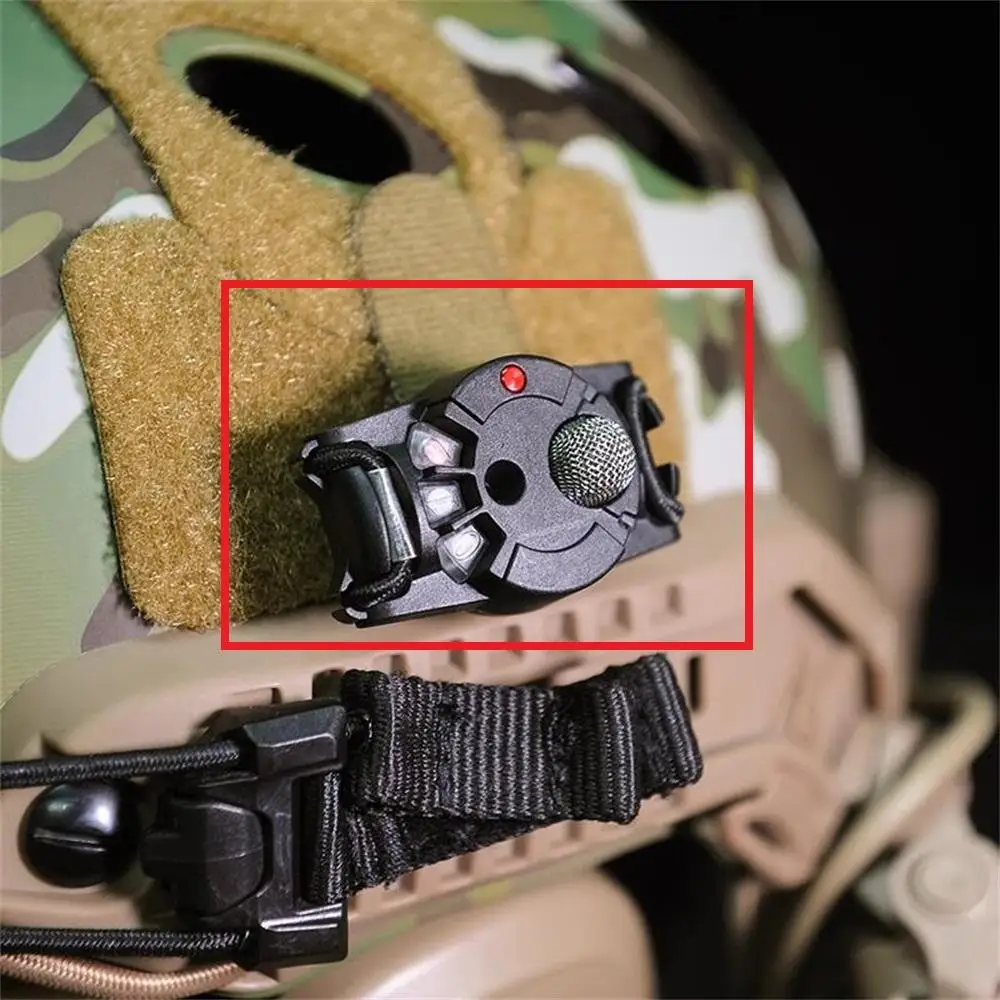 Luz de señal de grabación con sensor, modelo no funcional para decoración de cosplay, cascos, chalecos y accesorios de disfraces, 3 uds. - imagen 3