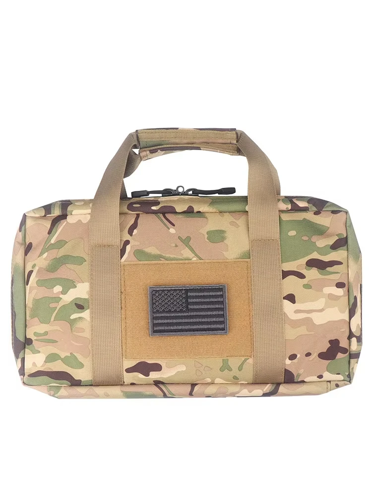 DIZETION-bolsa táctica Molle para pistola, funda para Glock 17, revista de almacenamiento, bolsa Universal oculta para caza y pistola al aire libre - imagen 2