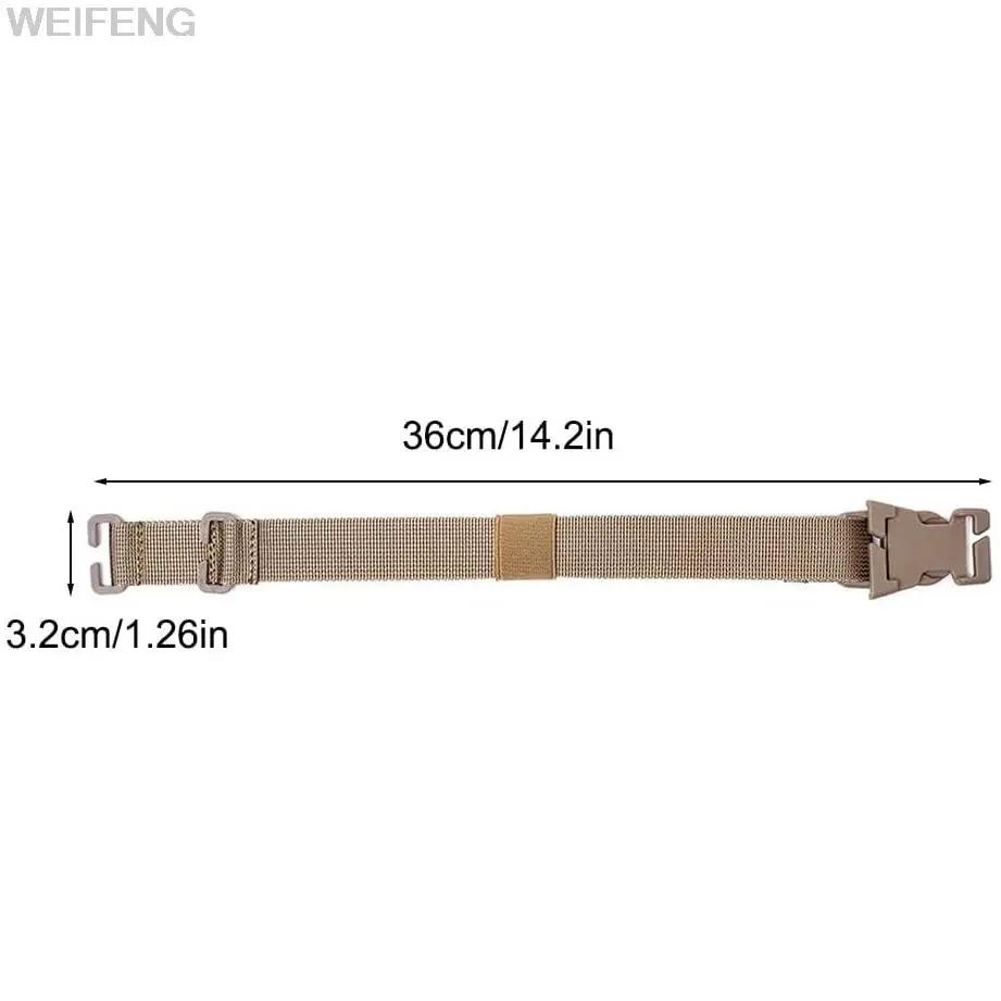 Correas tácticas MOLLE con Clips de hebilla, correas de compresión, equipo para exteriores, accesorio para mochila, correas ajustables para equipaje, 4 Uds. - imagen 4