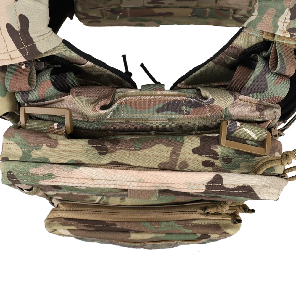 Mochila táctica con cremallera, bolsa GP de gran capacidad para chaleco de caza, portador de placa FCPC AVS CPC JPC2.0 3,0 LV119 YKK # 10 cremalleras - imagen 3