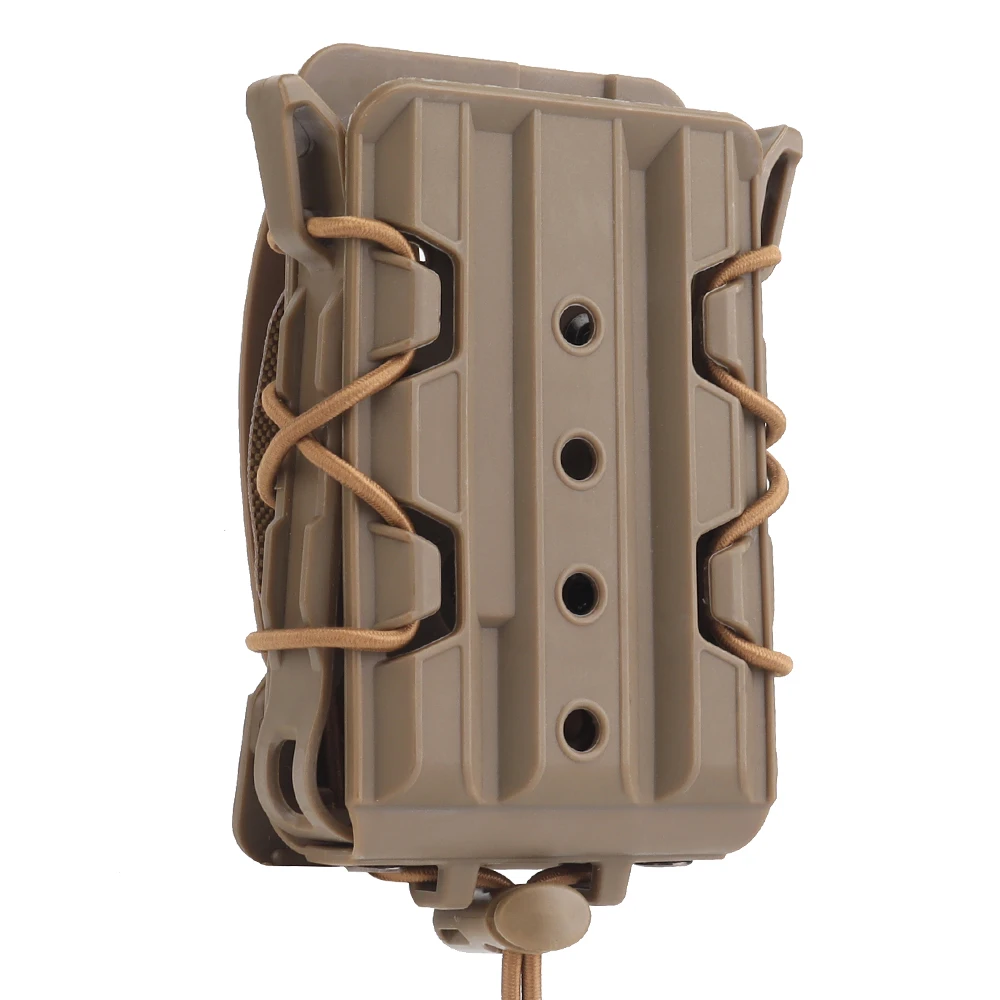 Bolsa de revista Molle para caza, soporte táctico de liberación rápida, doble AR15, Airsoft, Tourquiet, 5,56/7,62mm - imagen 3