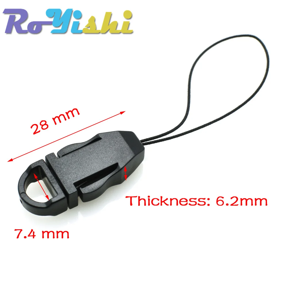 Hebilla desmontable cordón táctico con soporte tarjeta identificación - imagen 2